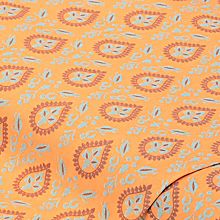 Ornament Tropfen orange