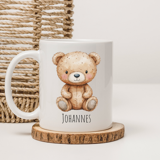 Tasse "Kleiner Bär" -  personalisierbar (5 Schriftarten)