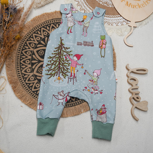 Strampler Gr. 56 aus Bio French Terry