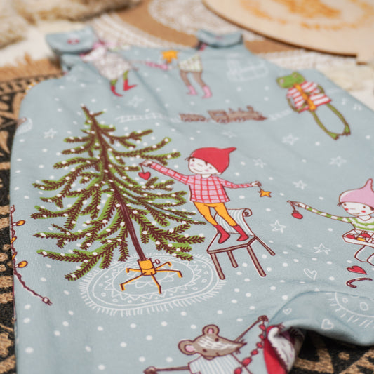 Strampler Gr. 56 aus Bio French Terry