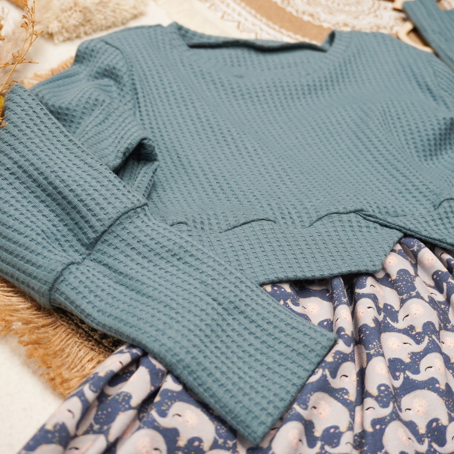 Girly SWEATER Gr. 56 - 158 (individuelle Stoffauswahl)