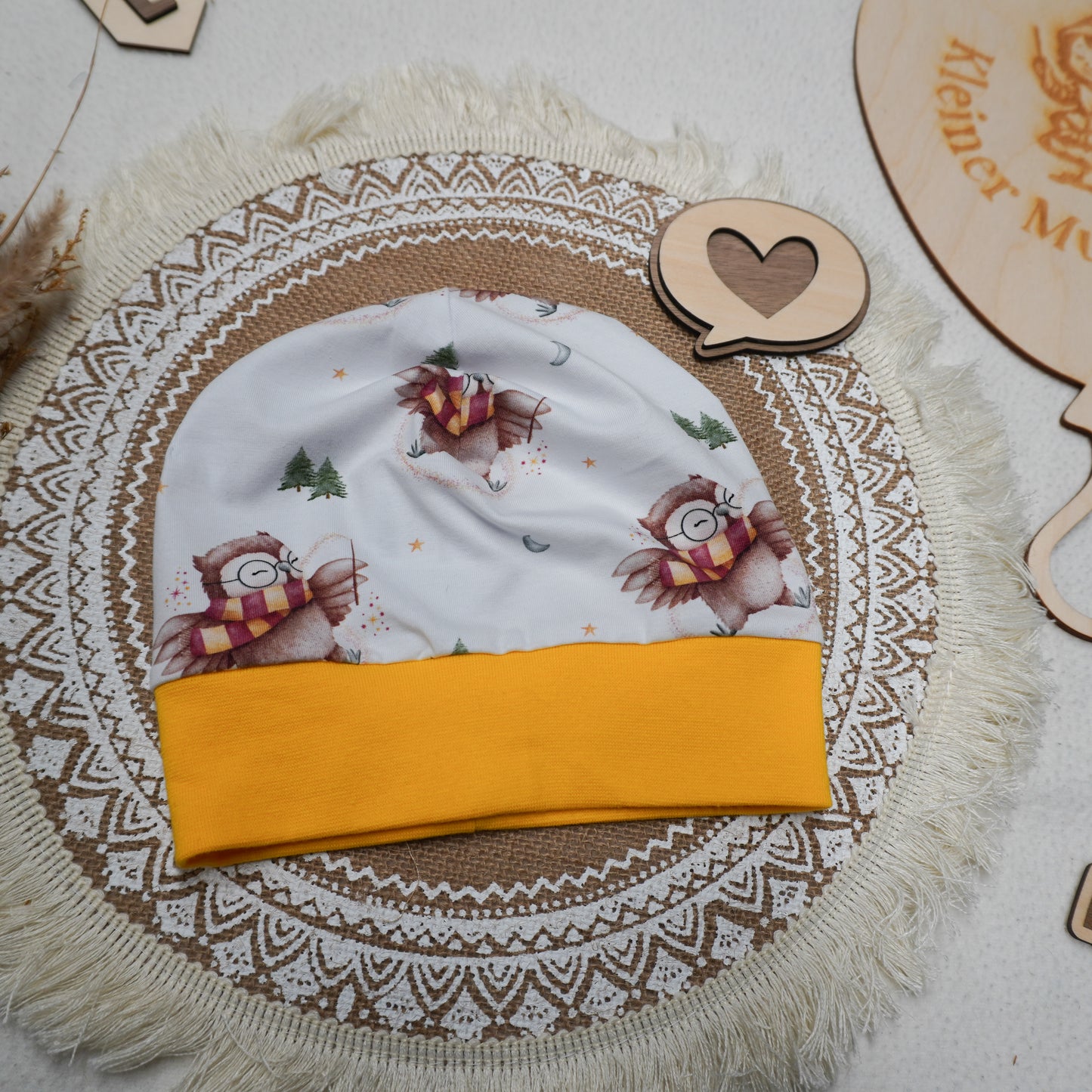 Bündchenmütze KU 41/43 - 59/61 (individuelle Stoffauswahl)