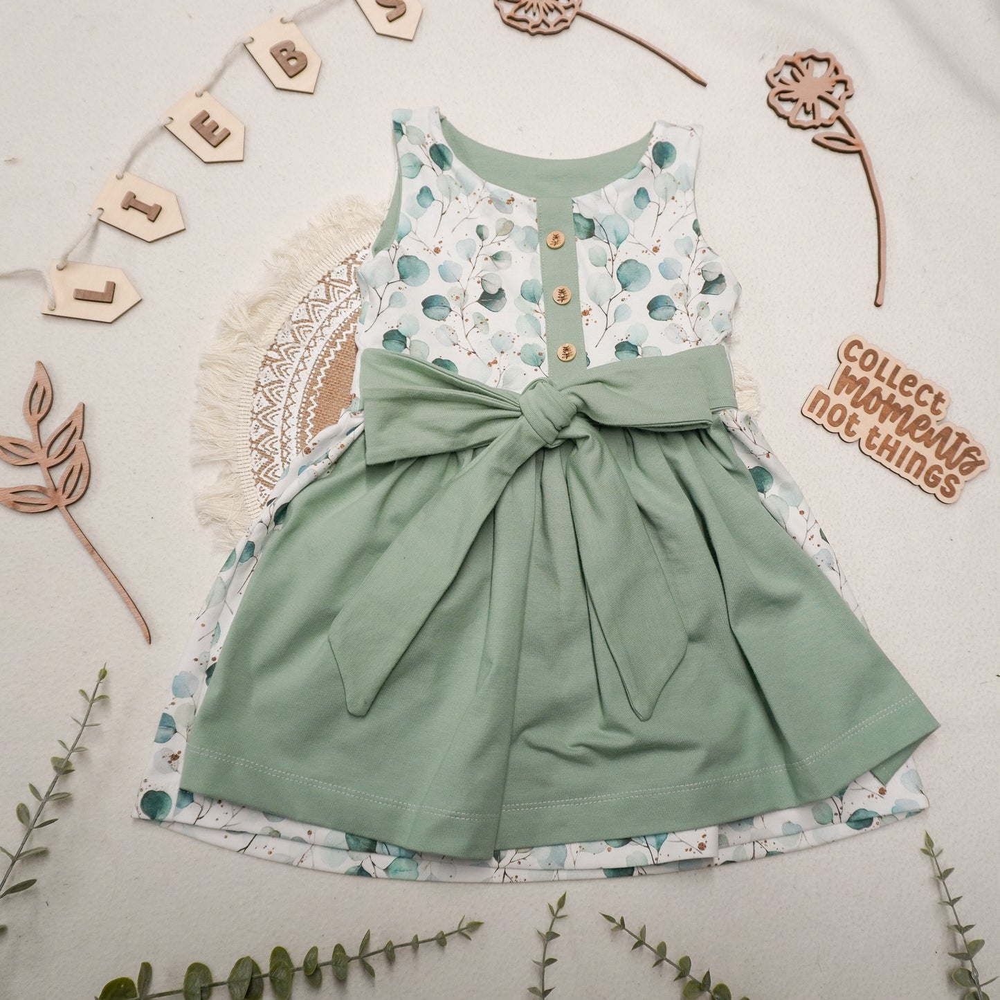 Raxdirndl - eukalyptus Gr. 62 -128
