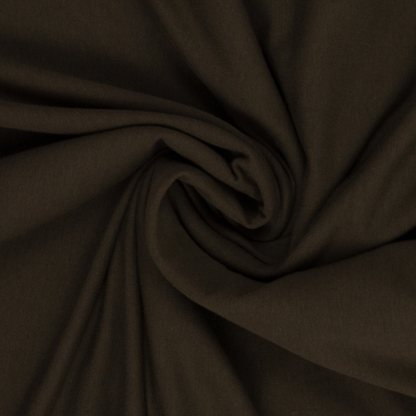 Feinstrickbündchen HEIKE - dunkelbraun (Swafing) - 0,5m