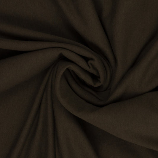 Feinstrickbündchen HEIKE - dunkelbraun (Swafing) - 0,5m