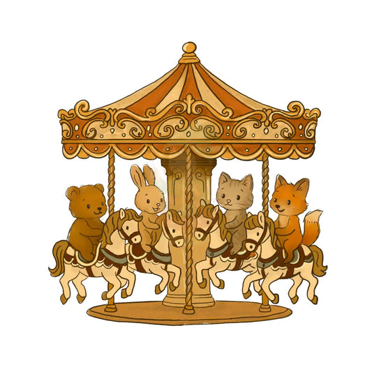 Bügelbild ’Karussell’