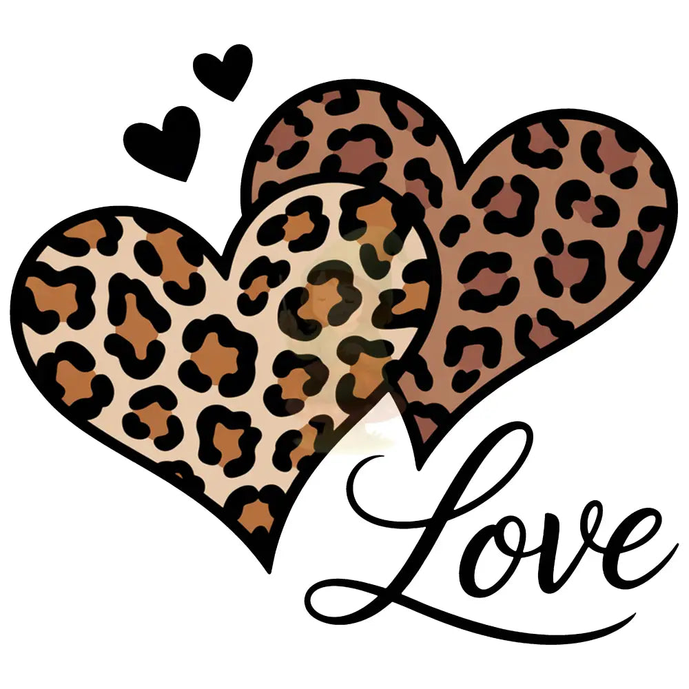 Bügelbild ’Leo love’