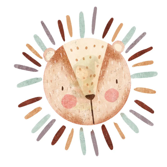 Bügelbild ’Löwe’