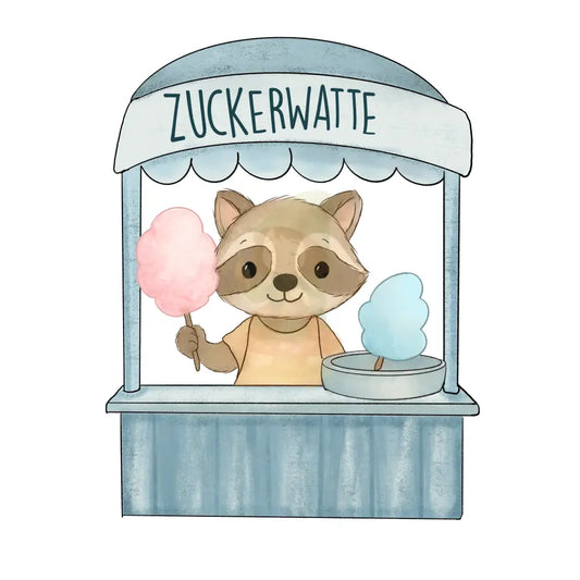 Bügelbild ’Zuckerwatte’