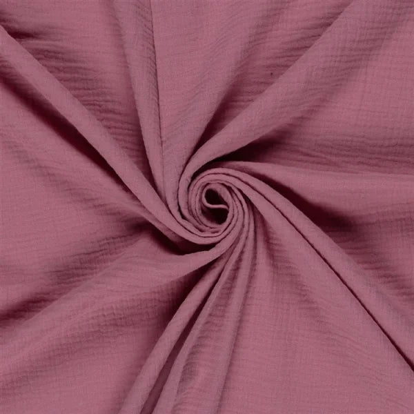 Musselin - antik pink