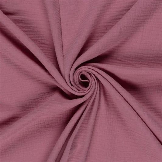 Musselin - antik pink