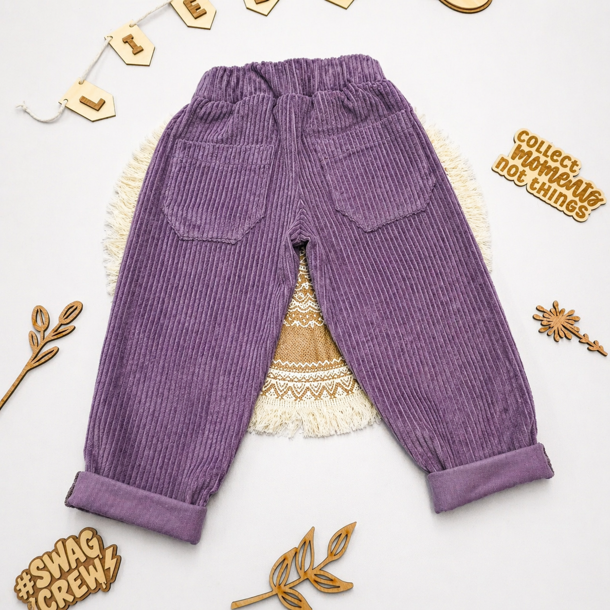Karottenhose aus Breitcord Gr. - 74 - 164 (individuelle Farbauswahl)