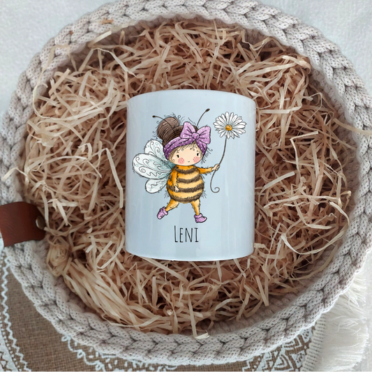 Spardose "Bienenmadl" - personalisierbar (5 Schriftarten)
