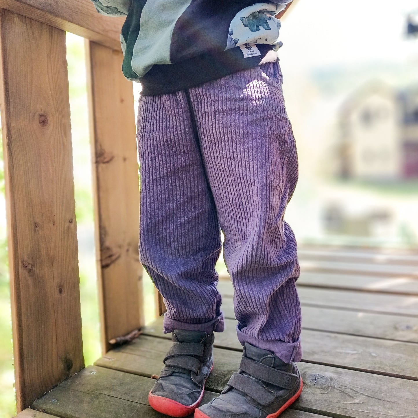 Karottenhose aus Breitcord Gr. - 74 - 164 (individuelle Farbauswahl)