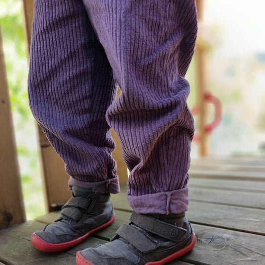 Karottenhose aus Breitcord Gr. - 74 - 164 (individuelle Farbauswahl)