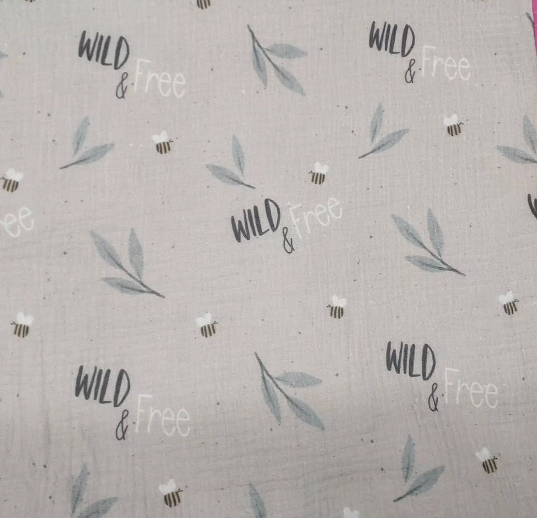 EP Bio-Musselin "wild & free"