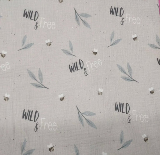 EP Bio-Musselin "wild & free"