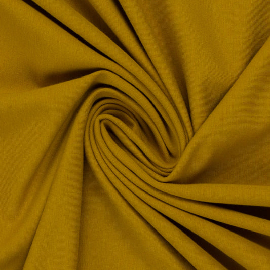 Feinstrickbündchen HEIKE - Senf (Swafing) - 0,5m