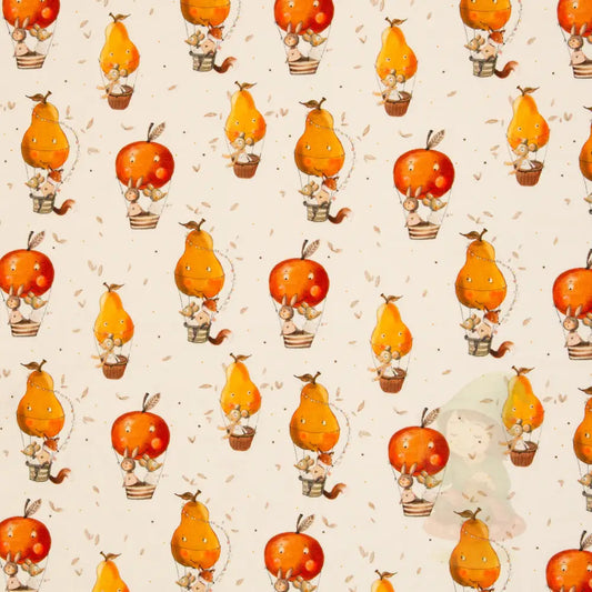 SWAFING French Terry ’Little Fox & Friends’ - 0,5m